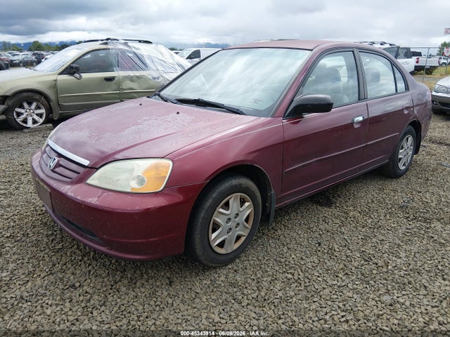 45343914 :رقم المزاد ، 2HGES16533H626460 vin ، 2003 Honda Civic Lx مزاد بيع