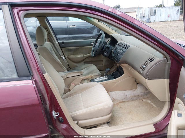 45343914 :رقم المزاد ، 2HGES16533H626460 vin ، 2003 Honda Civic Lx مزاد بيع