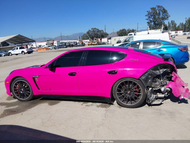 45343928 :رقم المزاد ، WP0AC2A72CL090435 vin ، 2012 Porsche Panamera Turbo مزاد بيع