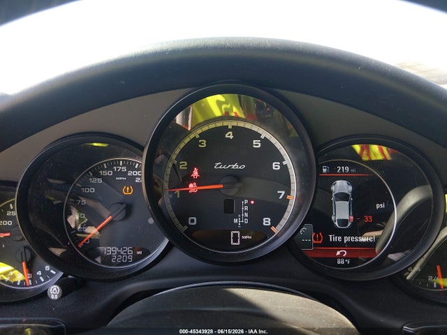 2012 Porsche Panamera Turbo მანქანა იყიდება აუქციონზე, vin: WP0AC2A72CL090435, აუქციონის ნომერი: 45343928