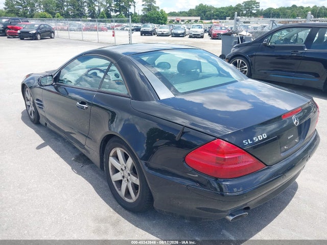 2003 Mercedes-benz Sl 500 მანქანა იყიდება აუქციონზე, vin: WDBSK75F13F021917, აუქციონის ნომერი: 45343946