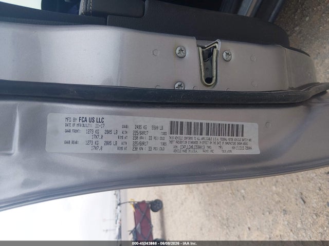 1C4PJLCX8JD590013 Jeep Cherokee Latitude Fwd