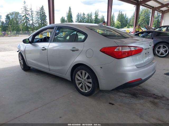 KNAFX4A62G5449206 KIA FORTE LX