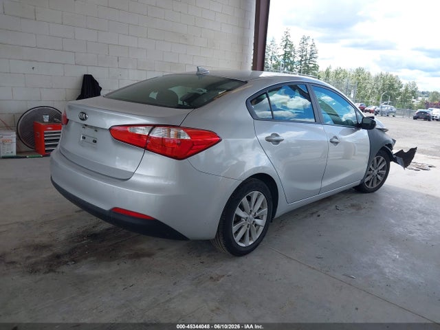 KNAFX4A62G5449206 KIA FORTE LX