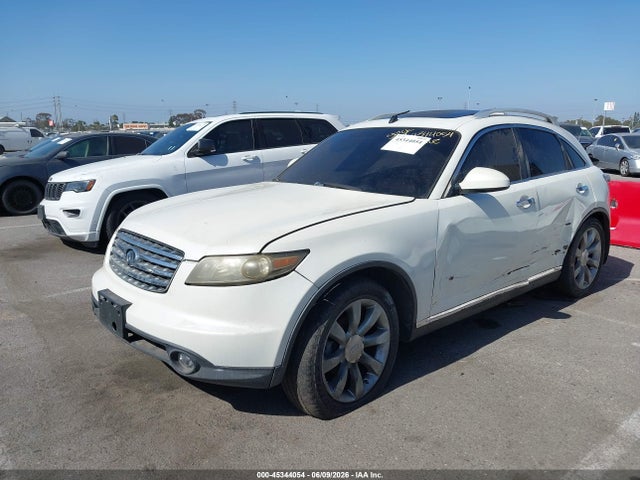 Aukcja sprzedaży 2006 Infiniti Fx45, vin: JNRBS08W36X400856, numer aukcji: 45344054