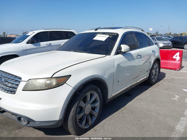 Aukcja sprzedaży 2006 Infiniti Fx45, vin: JNRBS08W36X400856, numer aukcji: 45344054