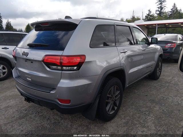 45344151 :رقم المزاد ، 1C4RJFAG9GC498517 vin ، 2016 Jeep Grand Cherokee 75th Anniversary مزاد بيع