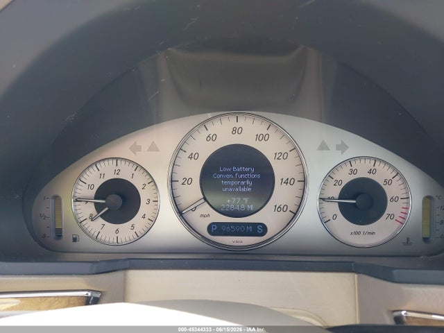 2006 Mercedes-benz E 350 4matic მანქანა იყიდება აუქციონზე, vin: WDBUF87J26X205556, აუქციონის ნომერი: 45344333