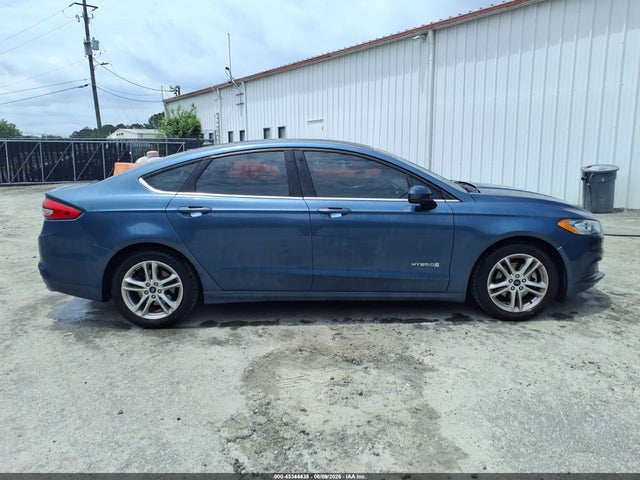 3FA6P0UU6JR235920 Ford Fusion Hybrid S