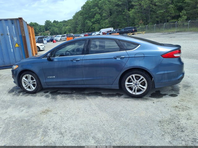 3FA6P0UU6JR235920 Ford Fusion Hybrid S