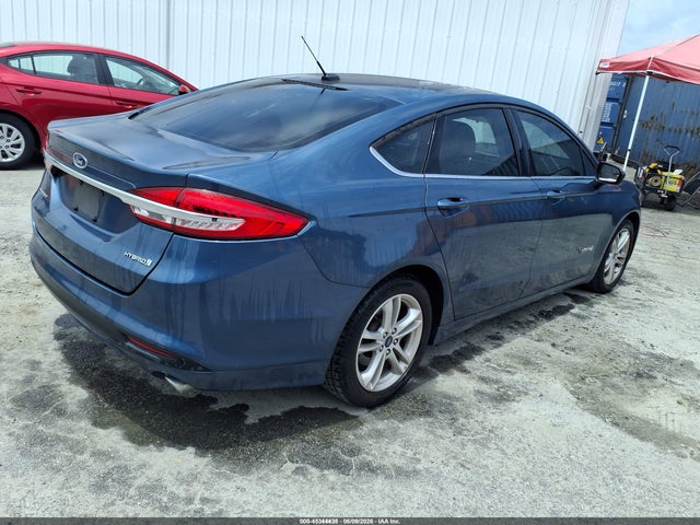 3FA6P0UU6JR235920 Ford Fusion Hybrid S