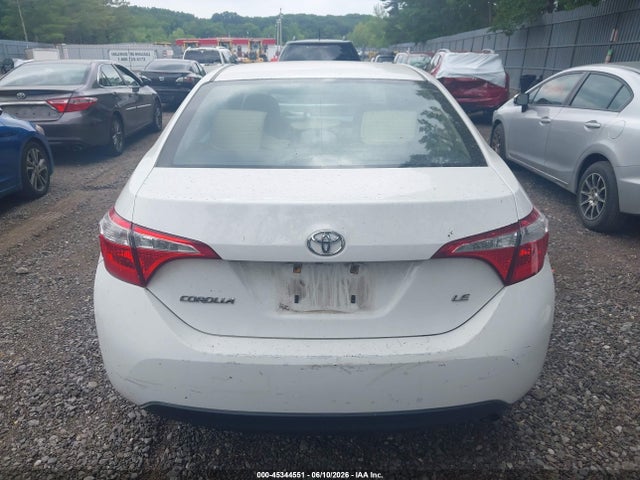 Aukcja sprzedaży 2016 Toyota Corolla Le, vin: 2T1BURHE6GC489070, numer aukcji: 45344551