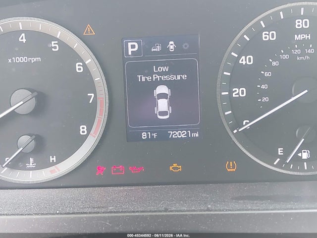 45344592 :رقم المزاد ، 5NPE24AFXGH327870 vin ، 2016 Hyundai Sonata Se مزاد بيع