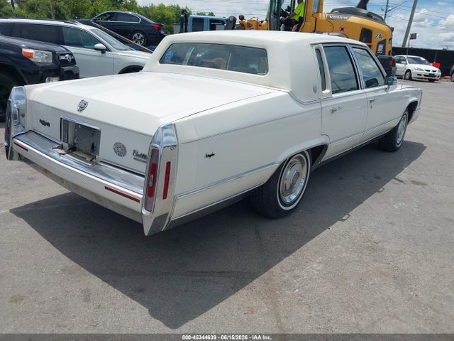 1991 Cadillac Brougham მანქანა იყიდება აუქციონზე, vin: 1G6DW54E5MR702290, აუქციონის ნომერი: 45344639