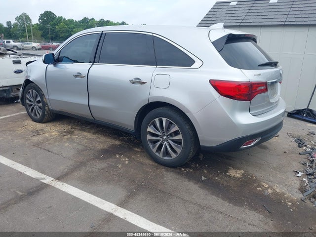 Aukcja sprzedaży 2015 Acura Mdx Technology Package, vin: 5FRYD3H47FB006922, numer aukcji: 45344690