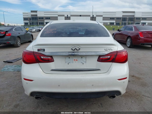 Продаж на аукціоні авто 2018 Infiniti Q70l 3.7 Luxe, vin: JN1BY1PP9JM330159, номер лоту: 45344700