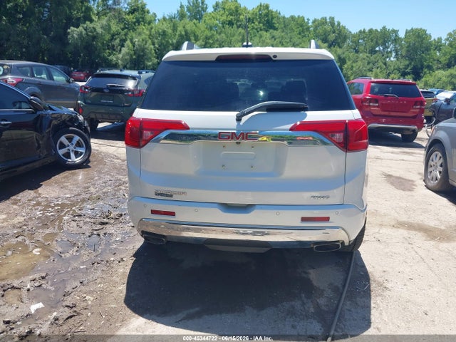 45344722 :رقم المزاد ، 1GKKNXLS4JZ132597 vin ، 2018 Gmc Acadia Denali مزاد بيع