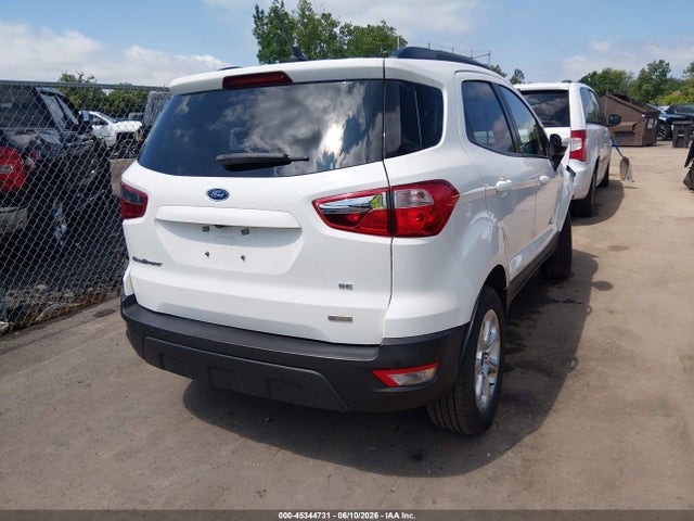 45344731 :رقم المزاد ، MAJ3S2GE5KC262107 vin ، 2019 Ford Ecosport Se مزاد بيع