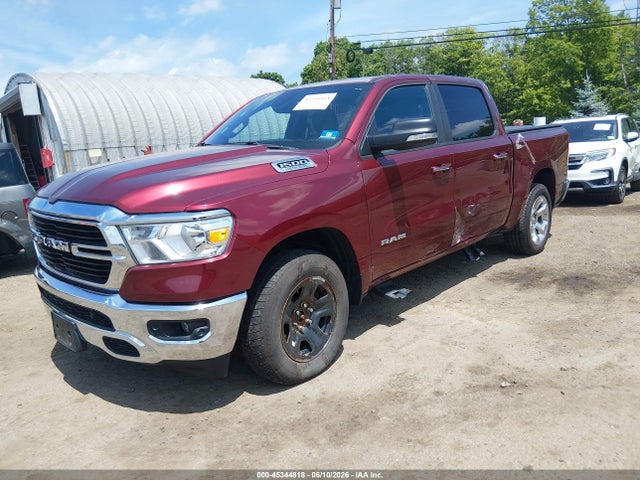 45344818 :رقم المزاد ، 1C6SRFFTXKN659901 vin ، 2019 Ram 1500 Big Horn/lone Star  4x4 5'7 Box مزاد بيع