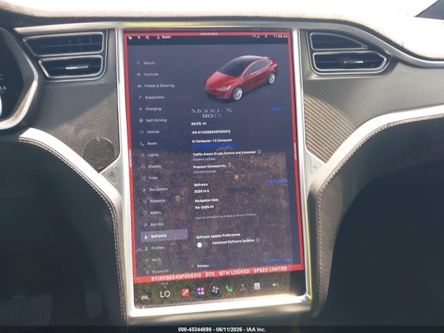 Tesla Model X 60d/70d/75d/90d/p100d 2016 5YJXCBE24GF006312 Image 18
