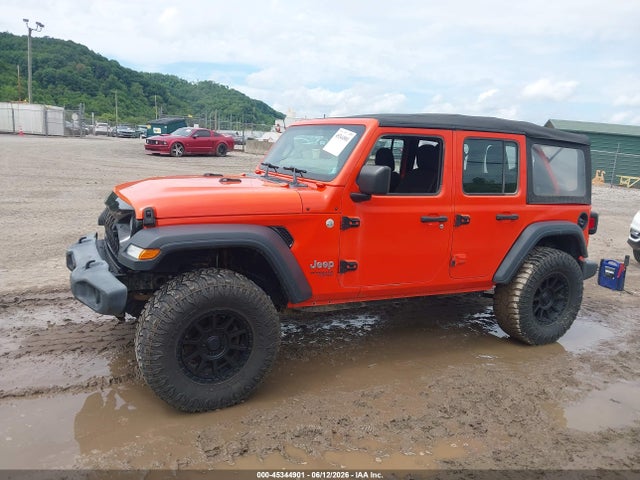 Aukcja sprzedaży 2019 Jeep Wrangler Unlimited Sport 4x4, vin: 1C4HJXDG1KW537007, numer aukcji: 45344901