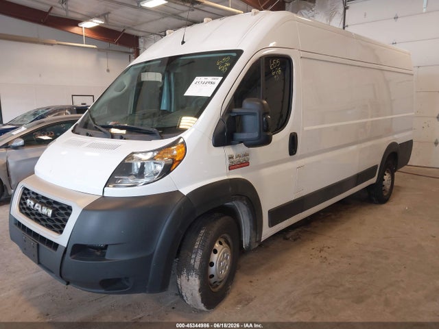 Продажа на аукционе авто 2019 Ram Promaster 3500 Cargo Van High Roof 159 Wb Ext, vin: 3C6URVJG1KE555718, номер лота: 45344986