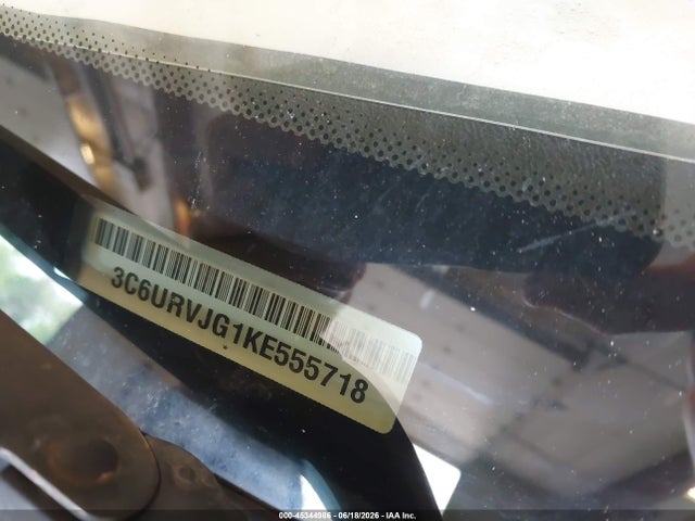 Продажа на аукционе авто 2019 Ram Promaster 3500 Cargo Van High Roof 159 Wb Ext, vin: 3C6URVJG1KE555718, номер лота: 45344986