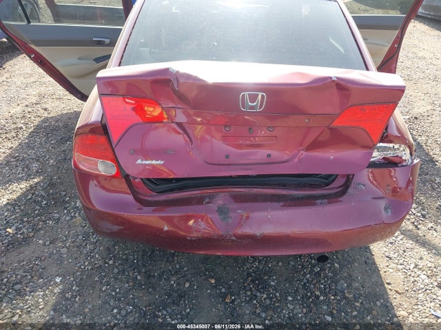 Aukcja sprzedaży 2006 Honda Civic Lx, vin: 1HGFA16536L145395, numer aukcji: 45345007