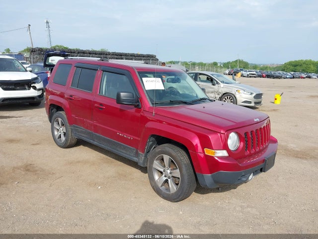 2017 Jeep Patriot High Altitude 4x4 მანქანა იყიდება აუქციონზე, vin: 1C4NJRFB9HD128547, აუქციონის ნომერი: 45345132