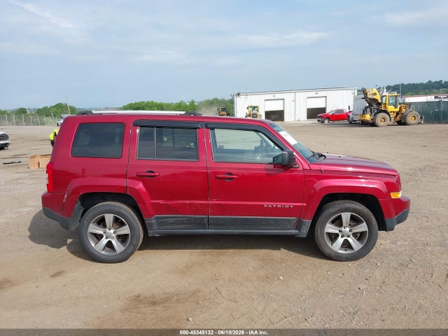Aukcja sprzedaży 2017 Jeep Patriot High Altitude 4x4, vin: 1C4NJRFB9HD128547, numer aukcji: 45345132