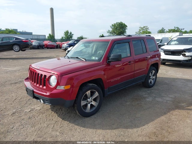 Aukcja sprzedaży 2017 Jeep Patriot High Altitude 4x4, vin: 1C4NJRFB9HD128547, numer aukcji: 45345132