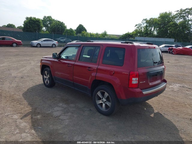 Aukcja sprzedaży 2017 Jeep Patriot High Altitude 4x4, vin: 1C4NJRFB9HD128547, numer aukcji: 45345132