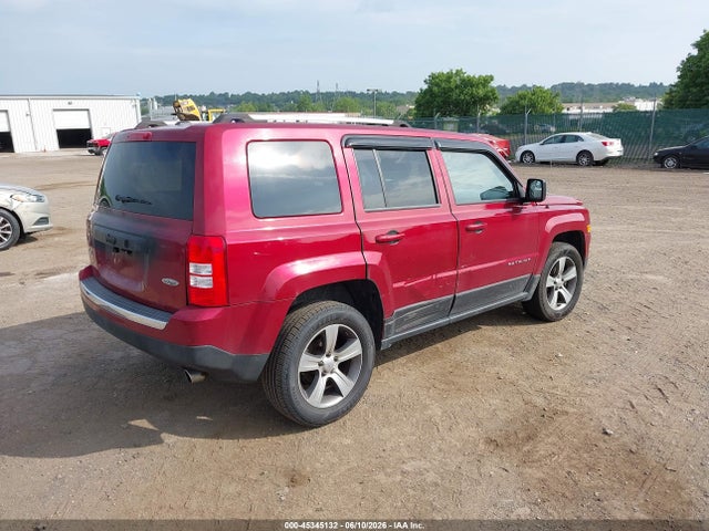 Aukcja sprzedaży 2017 Jeep Patriot High Altitude 4x4, vin: 1C4NJRFB9HD128547, numer aukcji: 45345132