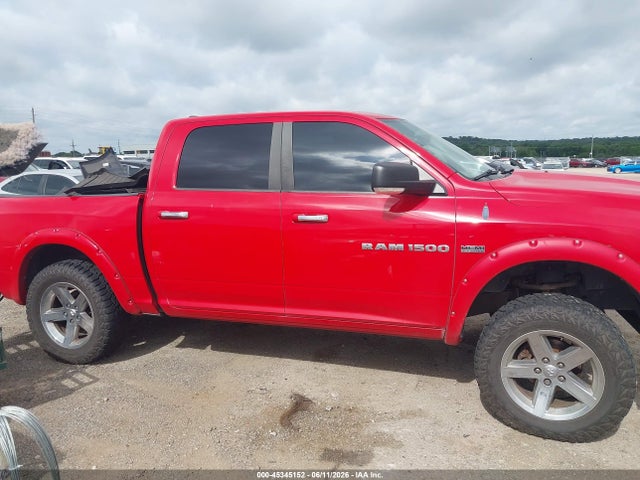 45345152 :رقم المزاد ، 1C6RD7LT1CS167753 vin ، 2012 Ram 1500 Slt مزاد بيع