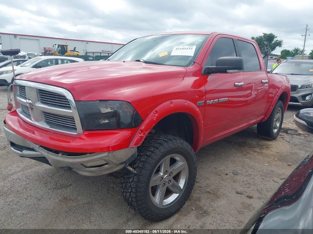 45345152 :رقم المزاد ، 1C6RD7LT1CS167753 vin ، 2012 Ram 1500 Slt مزاد بيع
