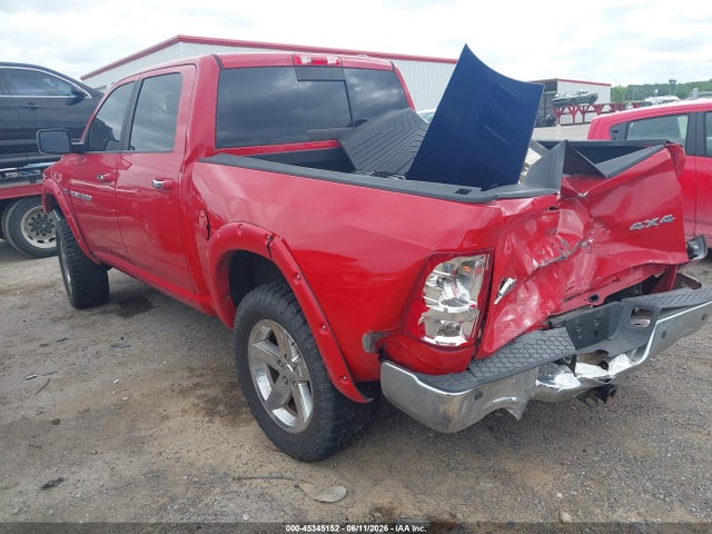 45345152 :رقم المزاد ، 1C6RD7LT1CS167753 vin ، 2012 Ram 1500 Slt مزاد بيع