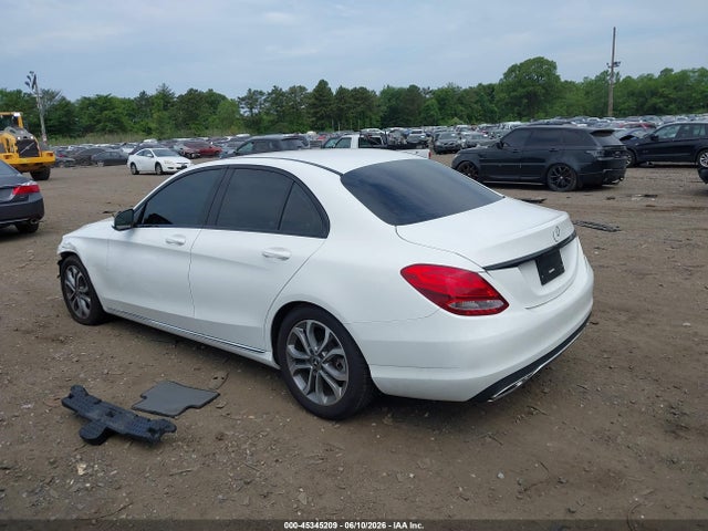 45345209 :رقم المزاد ، 55SWF4JB8HU216559 vin ، 2017 Mercedes-benz C 300 مزاد بيع