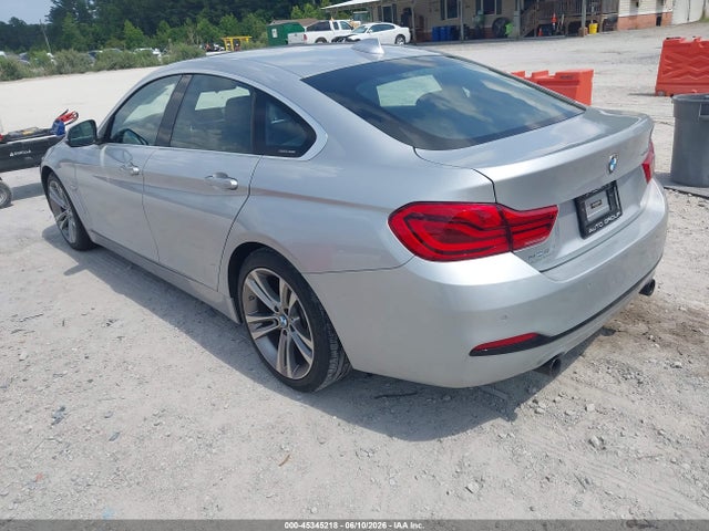 45345218 :رقم المزاد ، WBA4J5C56JBF07025 vin ، 2018 Bmw 440i Gran Coupe مزاد بيع