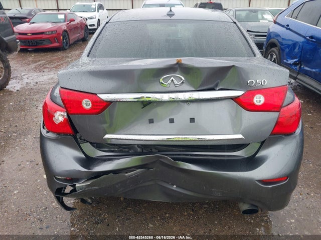 Продаж на аукціоні авто 2016 Infiniti Q50 3.0t Premium, vin: JN1EV7AP7GM303455, номер лоту: 45345268