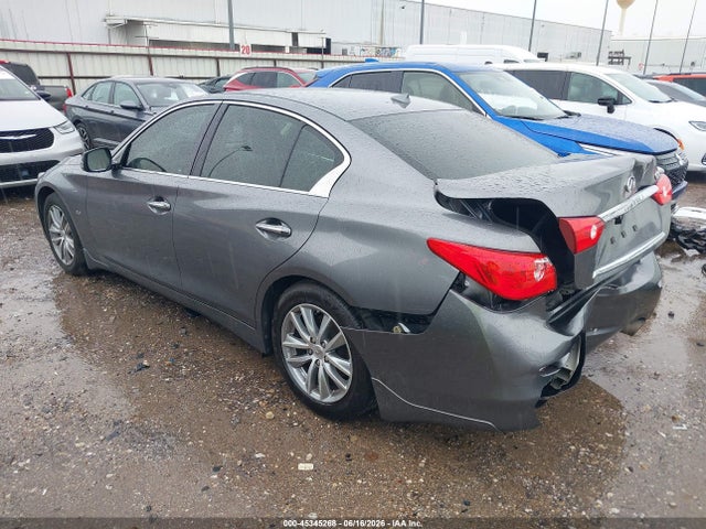 Продаж на аукціоні авто 2016 Infiniti Q50 3.0t Premium, vin: JN1EV7AP7GM303455, номер лоту: 45345268