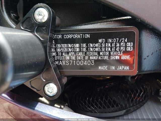 Suzuki GSX-R750 2025 JS1GR7MAXS7100403 Image 10