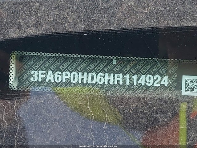 Продажа на аукционе авто 2017 Ford Fusion Se, vin: 3FA6P0HD6HR114924, номер лота: 45345370