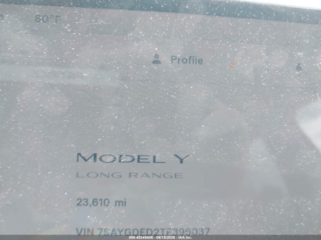 7SAYGDED2TF396037 Tesla Model Y Premium Rear-wheel Drive/rear-wheel Drive
