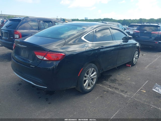 Продаж на аукціоні авто 2015 Chrysler 200 Limited, vin: 1C3CCCAB6FN715029, номер лоту: 45345433