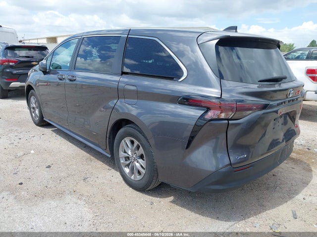 Aukcja sprzedaży 2025 Toyota Sienna Le, vin: 5TDKRKEC6SS225214, numer aukcji: 45345448
