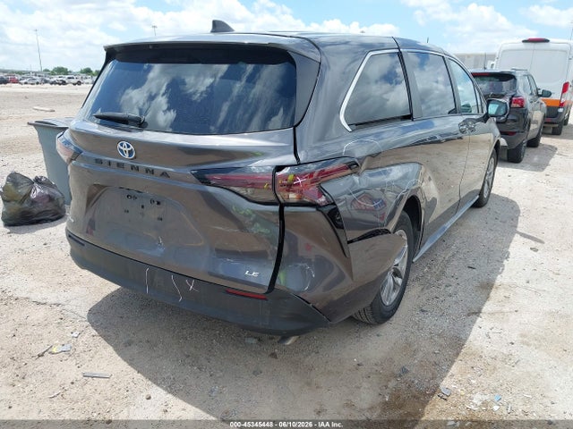 Aukcja sprzedaży 2025 Toyota Sienna Le, vin: 5TDKRKEC6SS225214, numer aukcji: 45345448