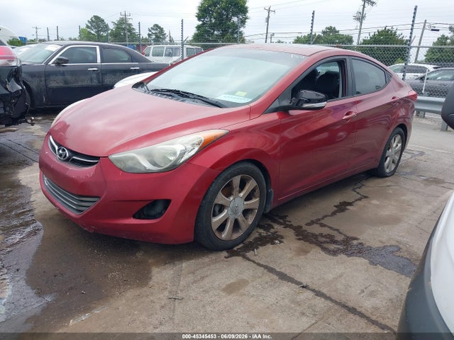 Продаж на аукціоні авто 2013 Hyundai Elantra Limited, vin: 5NPDH4AE7DH290628, номер лоту: 45345453
