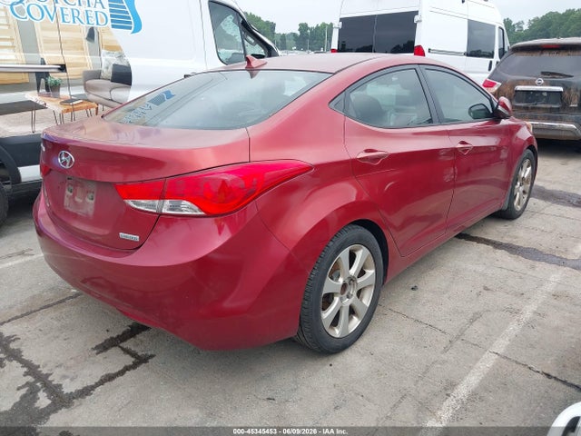 Продаж на аукціоні авто 2013 Hyundai Elantra Limited, vin: 5NPDH4AE7DH290628, номер лоту: 45345453