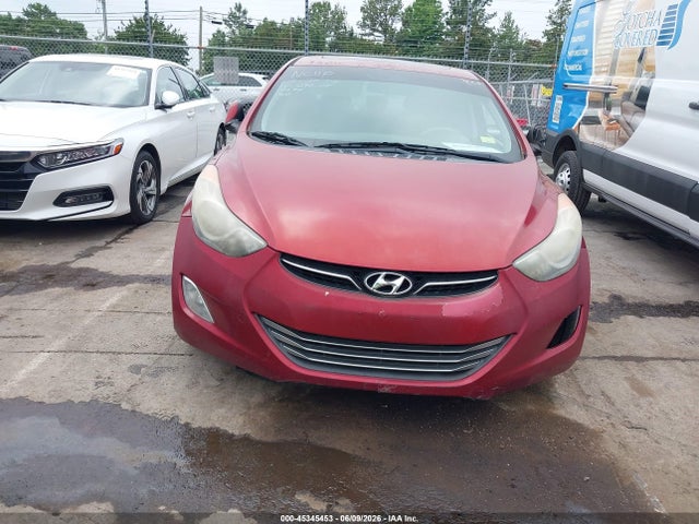 Продаж на аукціоні авто 2013 Hyundai Elantra Limited, vin: 5NPDH4AE7DH290628, номер лоту: 45345453