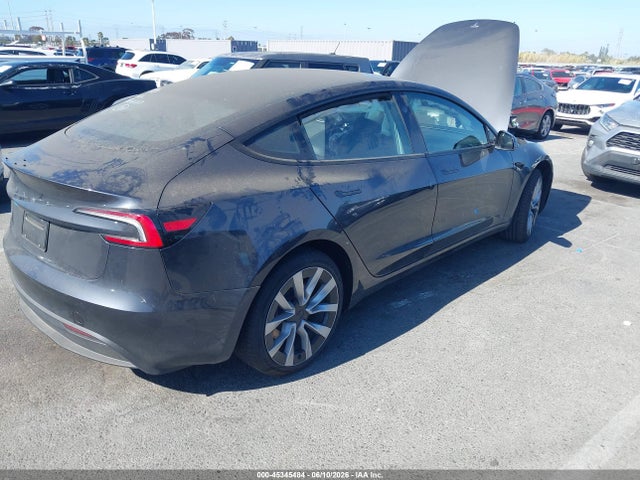 Auction sale of the 2025 Tesla Model 3 Long Range Rear-wheel Drive/standard Rear-wheel Drive, vin: 5YJ3E1EA5SF041170, lot number: 45345484